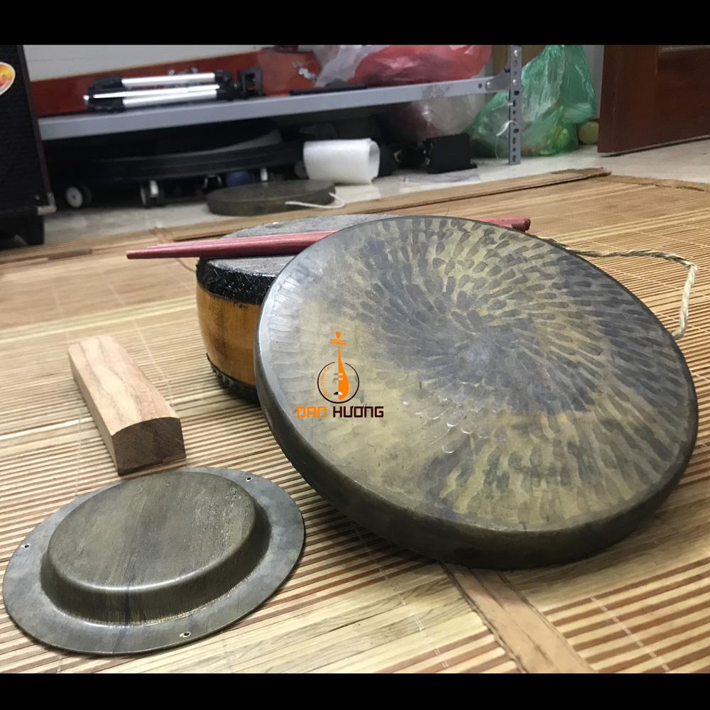 Combo thanh la - cảnh - phách Trống Hát Văn tang ghép