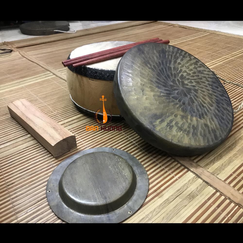 Combo thanh la - cảnh - phách Trống Hát Văn tang liền